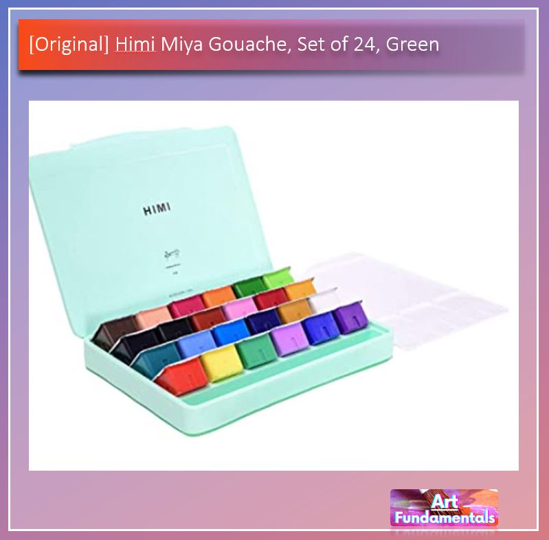 Himi Miya Gouache, Set of 18, Set of 24, Set of 56 colors, Set of 36 -Himi Miya Gouache