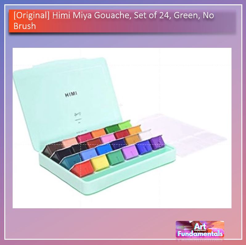Himi Miya Gouache, Set of 18, Set of 24, Set of 56 colors, Set of 36 -Himi Miya Gouache