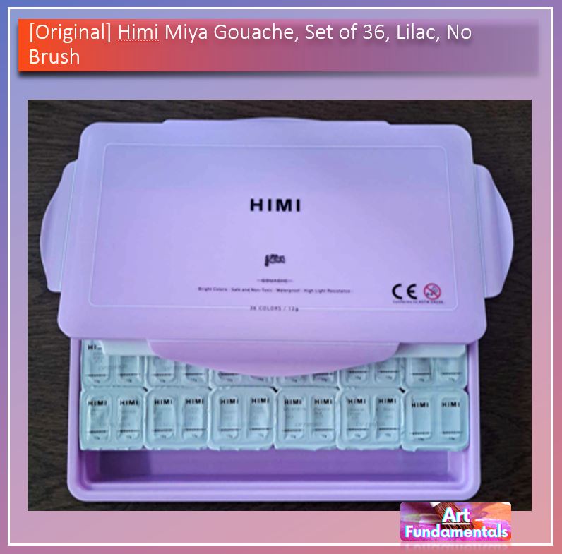 Himi Miya Gouache, Set of 18, Set of 24, Set of 56 colors, Set of 36 -Himi Miya Gouache