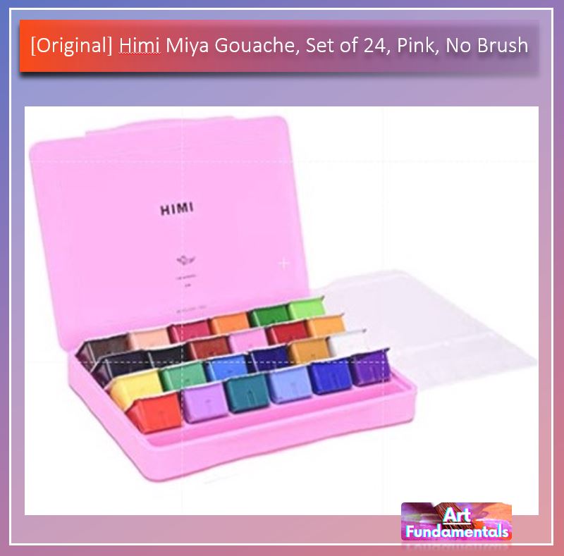 Himi Miya Gouache, Set of 18, Set of 24, Set of 56 colors, Set of 36 -Himi Miya Gouache