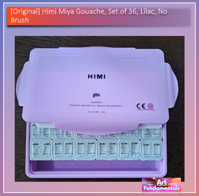 Himi Miya Gouache, Set of 18, Set of 24, Set of 56 colors, Set of 36 -Himi Miya Gouache