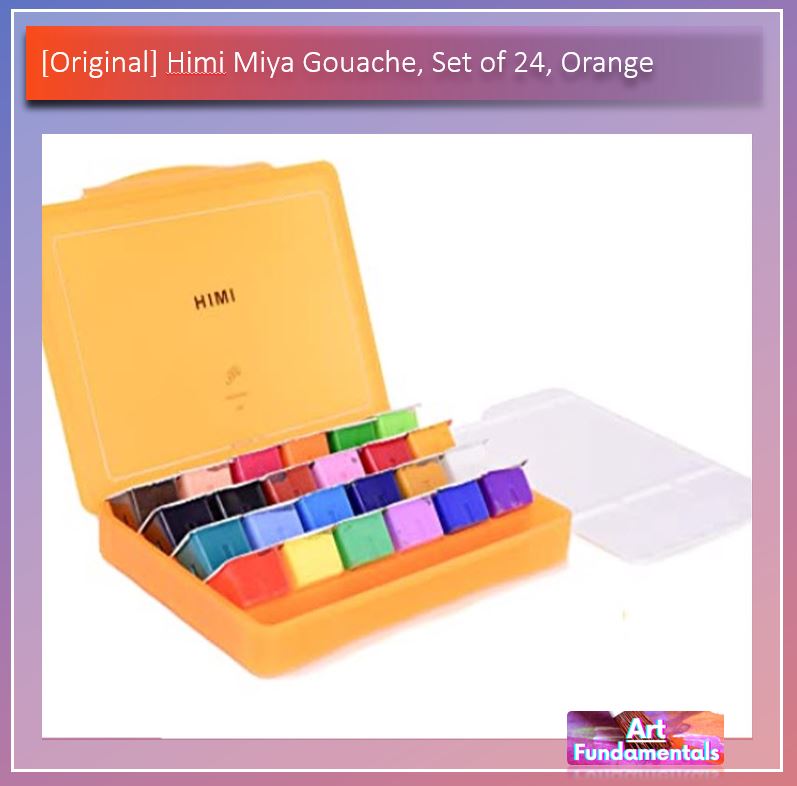 Himi Miya Gouache, Set of 18, Set of 24, Set of 56 colors, Set of 36 -Himi Miya Gouache