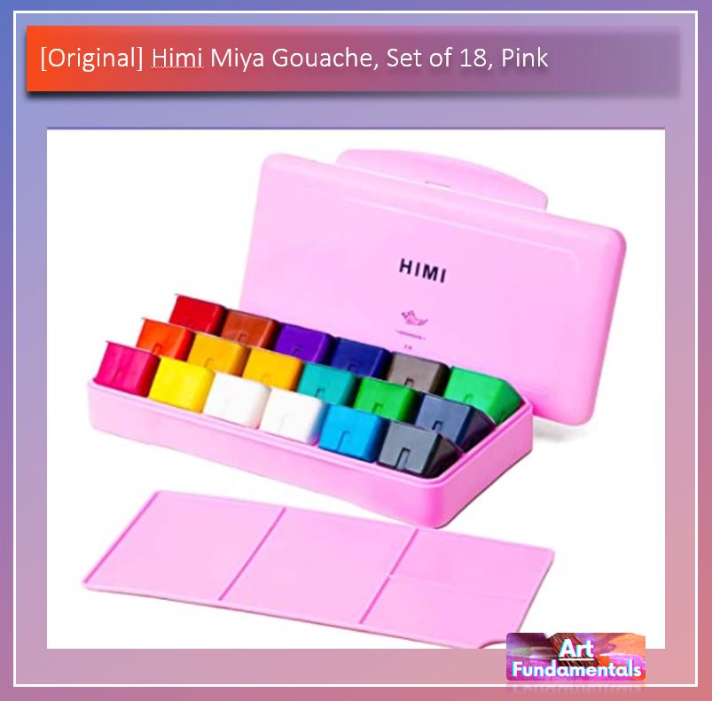Himi Miya Gouache, Set of 18, Set of 24, Set of 56 colors, Set of 36 -Himi Miya Gouache