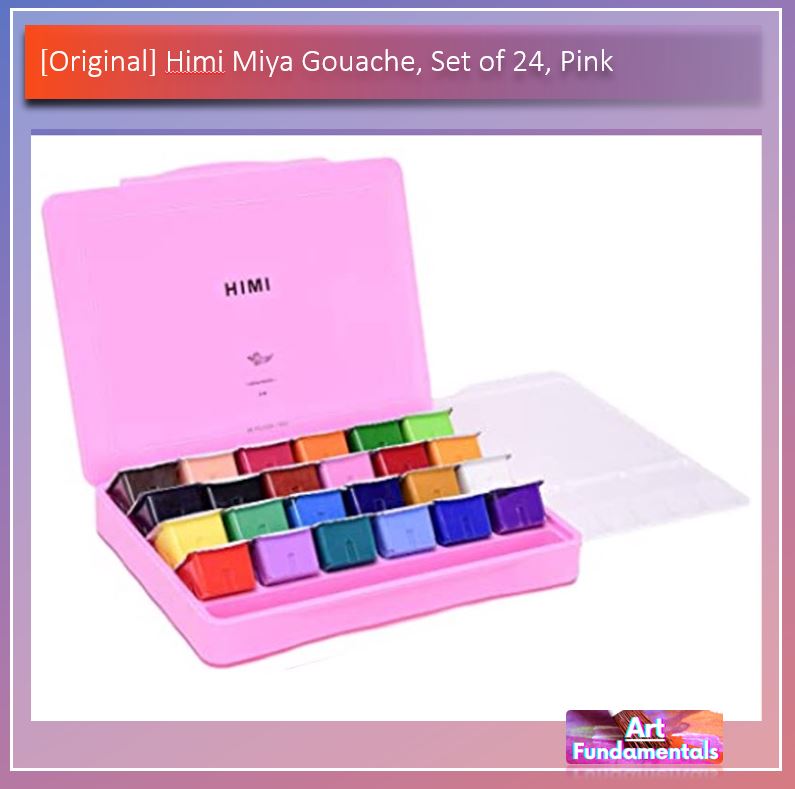 Himi Miya Gouache, Set of 18, Set of 24, Set of 56 colors, Set of 36 -Himi Miya Gouache