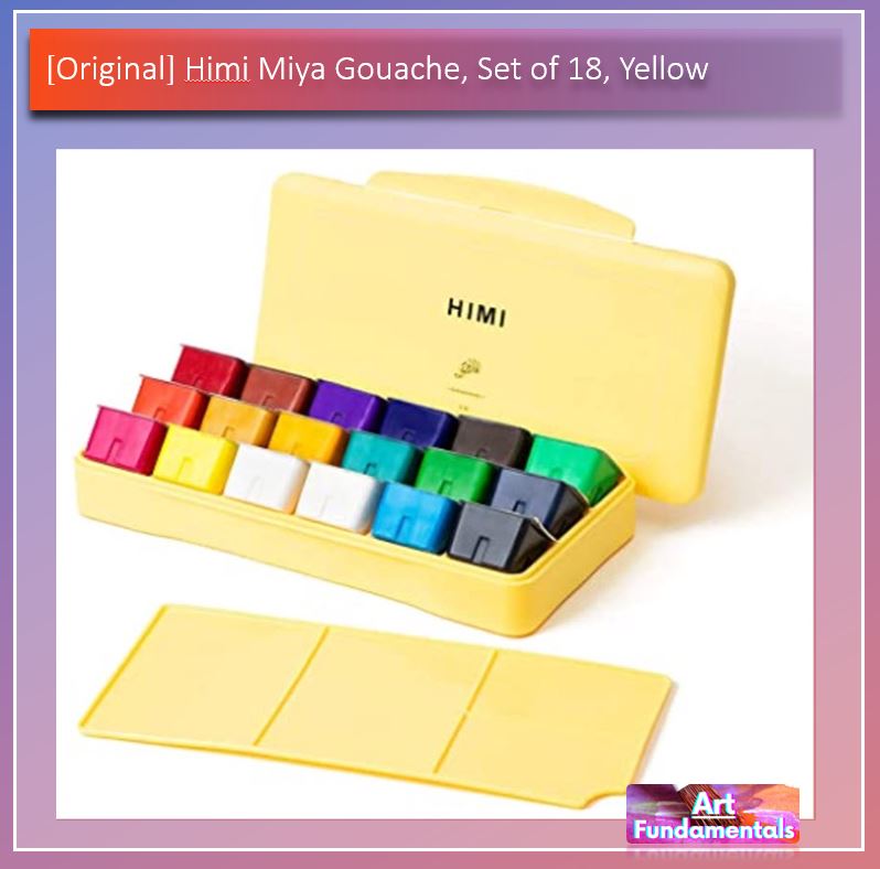 Himi Miya Gouache, Set of 18, Set of 24, Set of 56 colors, Set of 36 -Himi Miya Gouache