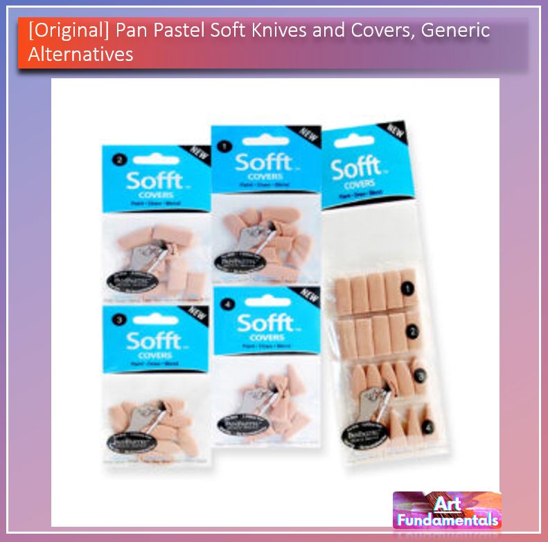 Pan Pastel Soft Knives and Covers, Generic Alternatives