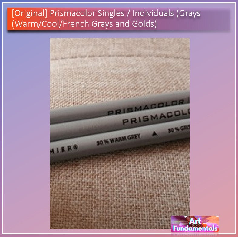 Prismacolor Singles / Individuals (Grays (Warm/Cool/French Grays and Golds)