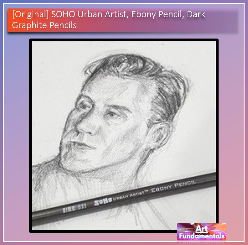 SOHO Urban Artist, Ebony Pencil, Dark Graphite Pencils