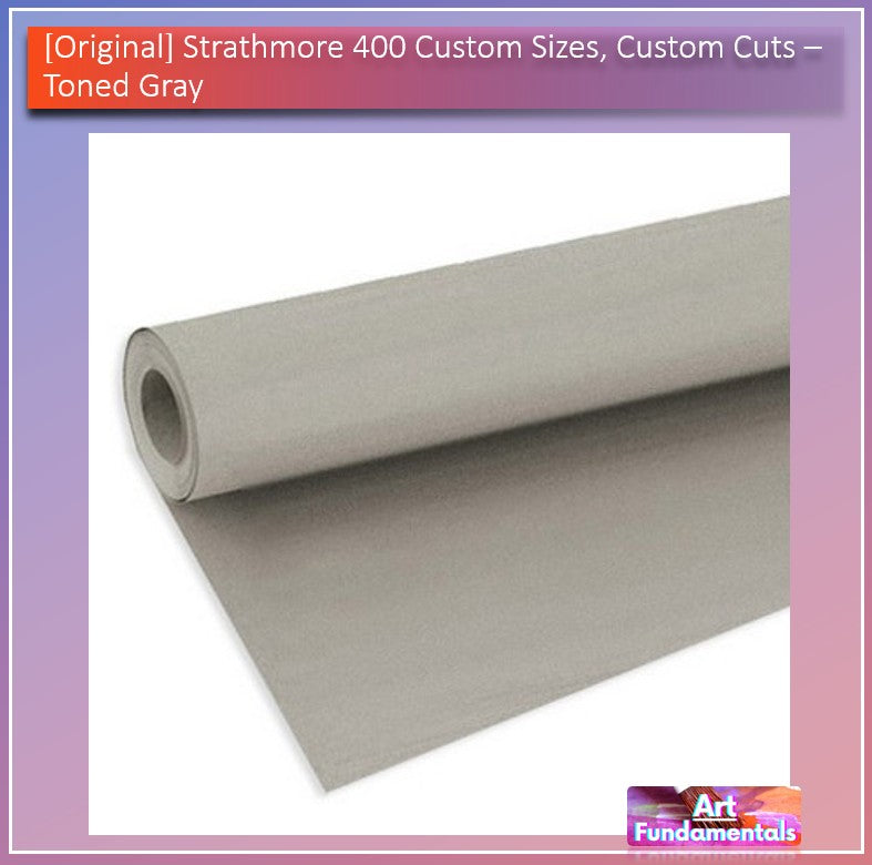 Original Strathmore Toned Gray & Toned Tan, Custom Cut and Sizes