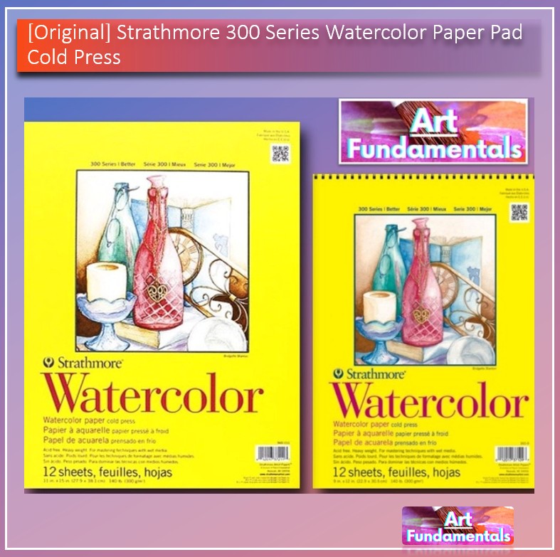 Strathmore 300 Series Watercolor Paper Pad Cold Press