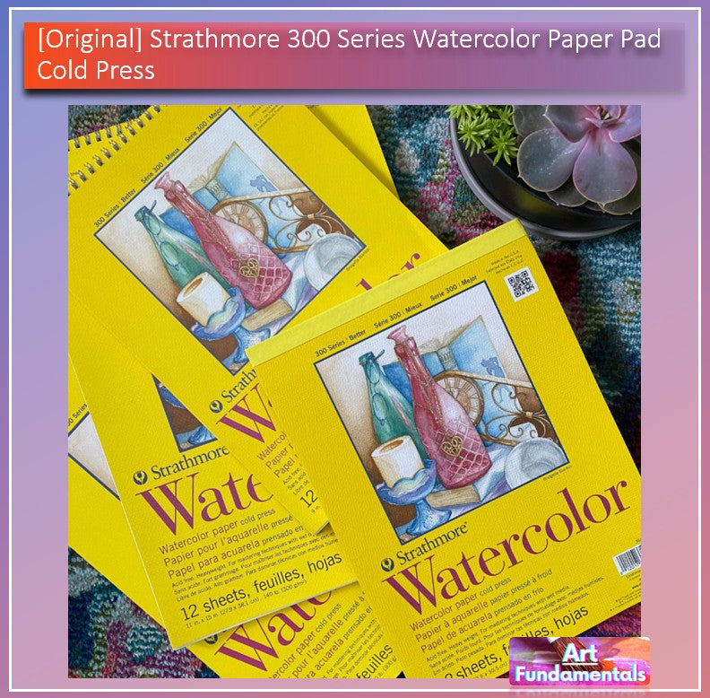 Strathmore 300 Series Watercolor Paper Pad Cold Press
