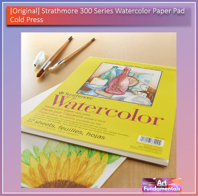 Strathmore 300 Series Watercolor Paper Pad Cold Press