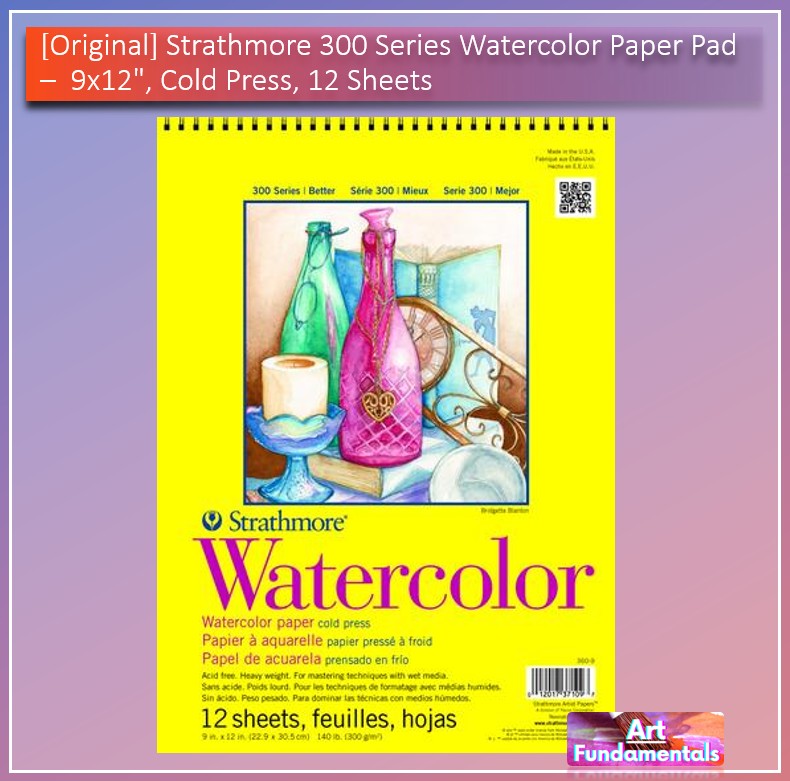 Strathmore 300 Series Watercolor Paper Pad Cold Press