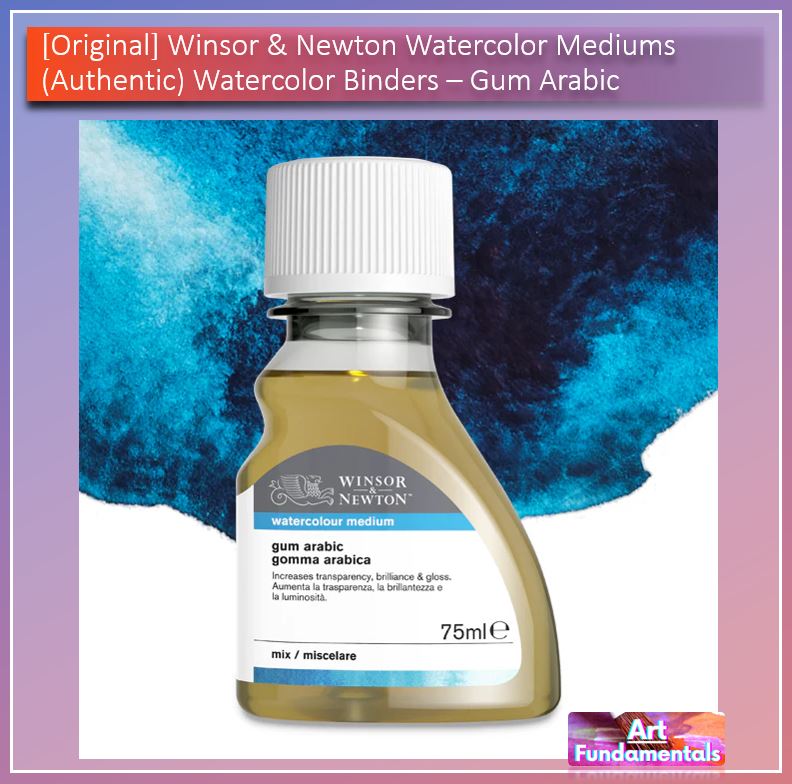 Winsor & Newton Watercolor Mediums (Authentic) - Ox Gall / Granulation / Gum Arabic / Iridescent etc