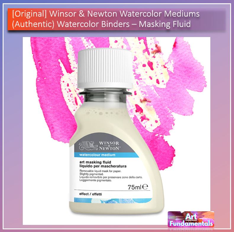 Winsor & Newton Watercolor Mediums (Authentic) - Ox Gall / Granulation / Gum Arabic / Iridescent etc