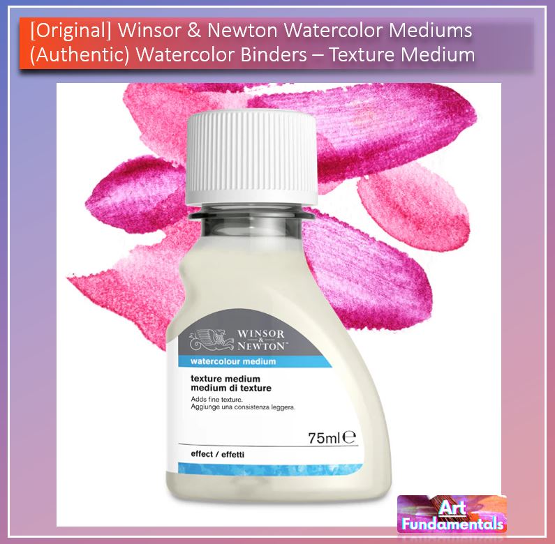 Winsor & Newton Watercolor Mediums (Authentic) - Ox Gall / Granulation / Gum Arabic / Iridescent etc