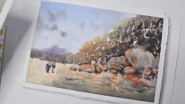 [Original] Baohong Academy Sketchbook 300gsm, Hot Press or Cold Press, Various Sizes, Hardbound